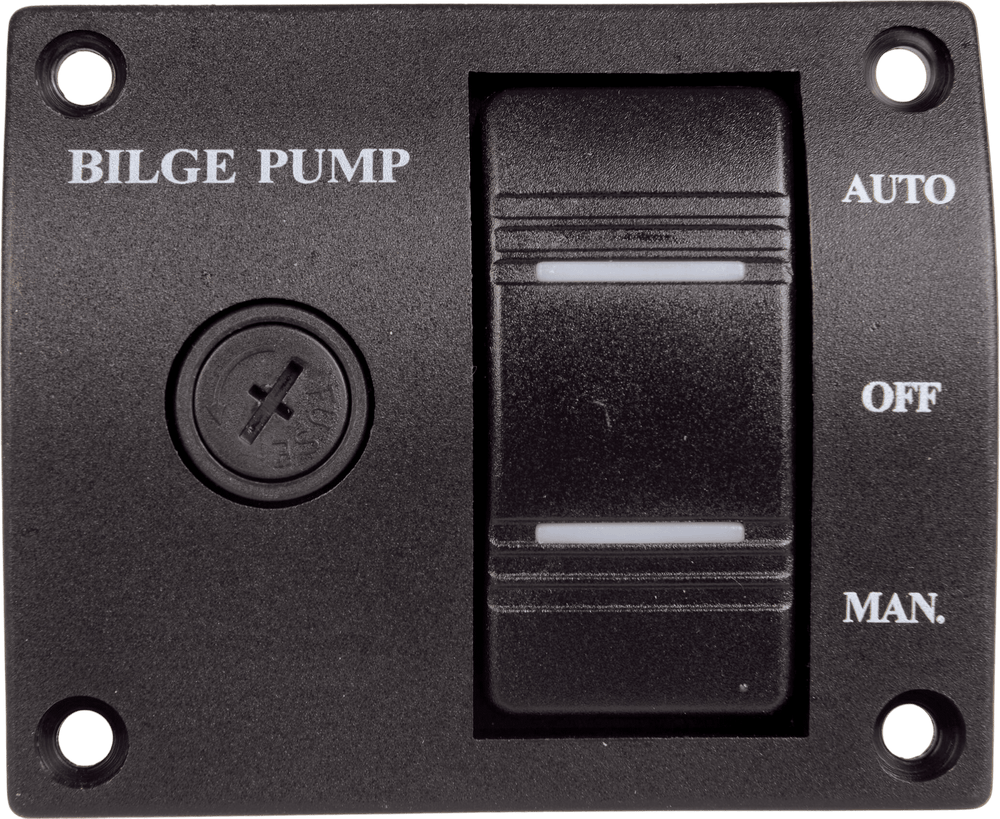 Controlepaneel lenspomp 76x63mm