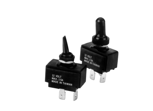 Toggle schakelaar on/off 12V-15A waterproof