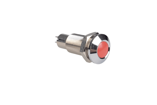 Kontrolelampje rood 12-24V