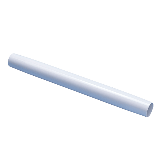 Conische buis Ø60mm voor tafelbasis aluminium wit 700mm