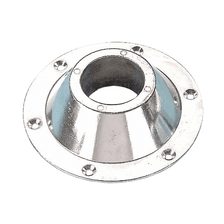 Trem Tafelbasis opbouw voor conische buis aluminium Ø60 mm