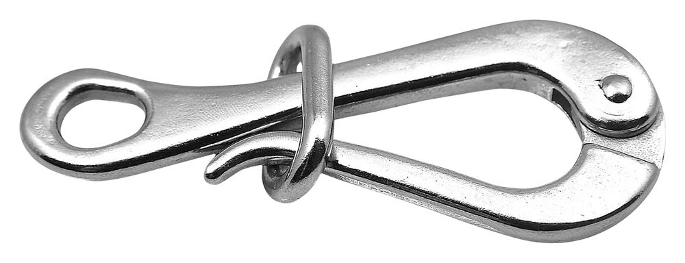 Talamex RVS pelikaanhaak met oog – 150 mm