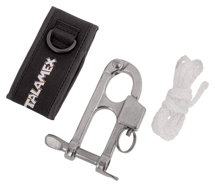 Talamex Quick Release funtube sluiting incl. polsbandje en 130 cm lijn