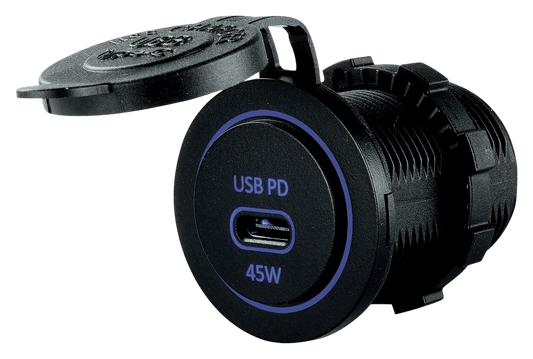 #USB stopcontact USB-C PD 45W snellader