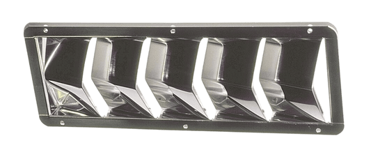 Ventilatierooster rvs 326x114mm