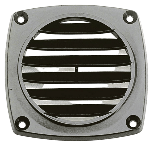 Ventilatierooster abs 94x94mm wit