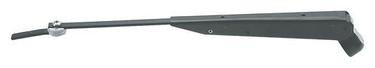 Wisserarm verstelbaar rvs zwart 265-335mm