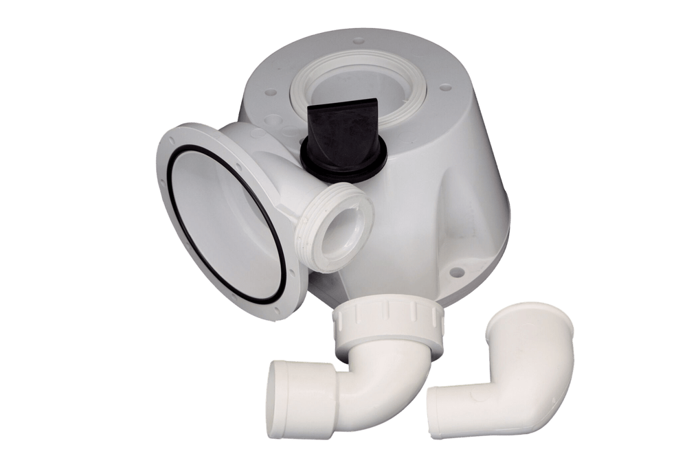 Basis elektrisch toilet met pakking