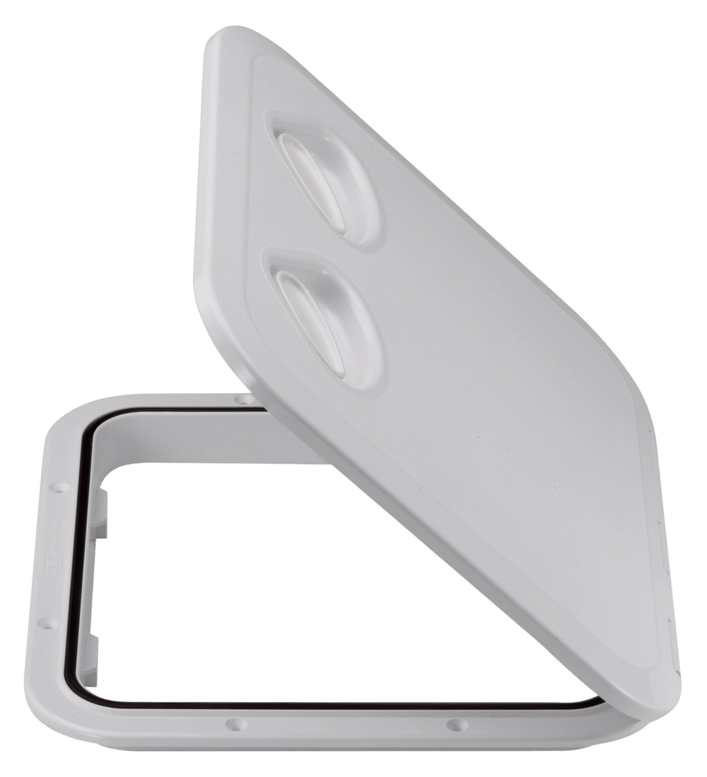 Luik 370x375mm wit