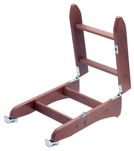 Zwemtrap hout 6 treden 130cm