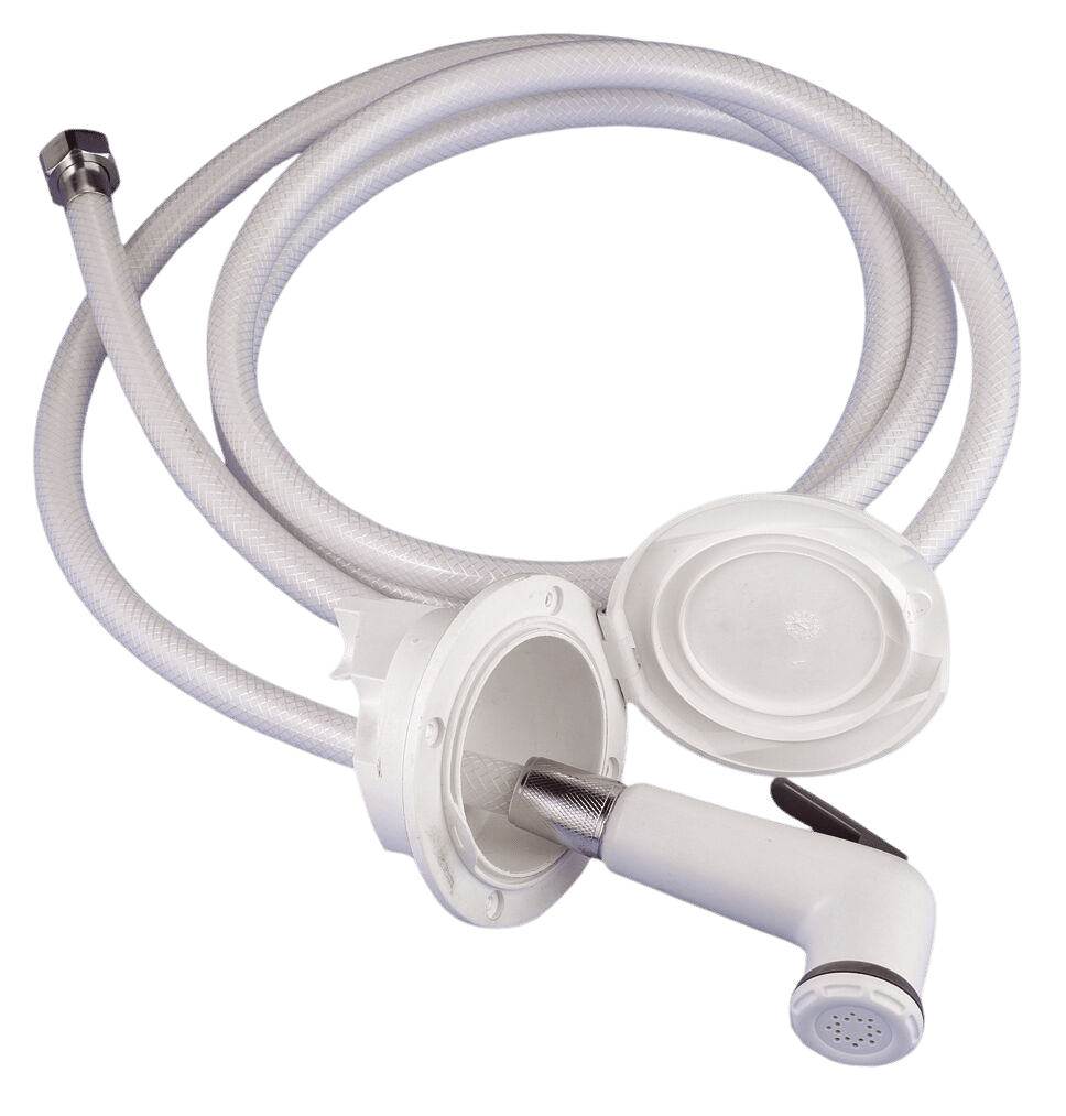 Inbouw douche luxor wit (RAL9003)