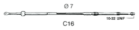 Schakelkabel C16 13ft 3.97m