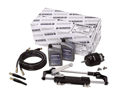 NAUTECH 1.1/M-90 hydraulische set outboard tot 300pk inclusief 9 meter slang (UC128-OBF/1)