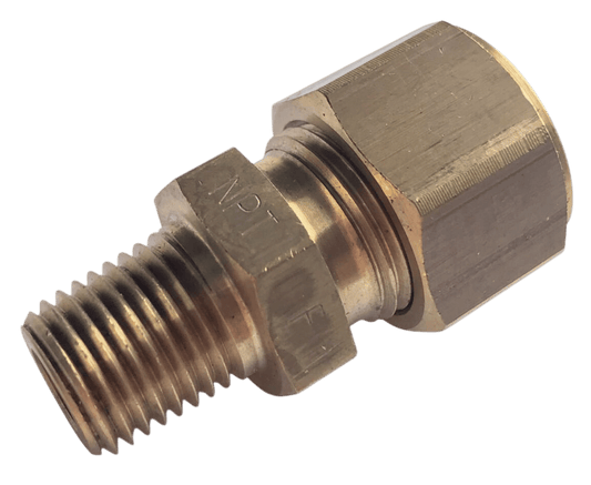Rechte koppeling SF12 12mm voor stuurpomp