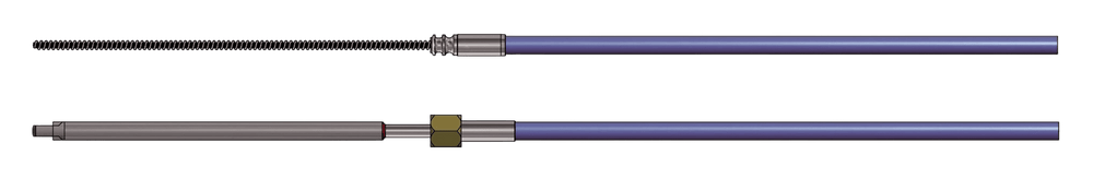 M90 stuurkabel Mach 11ft 3.36m