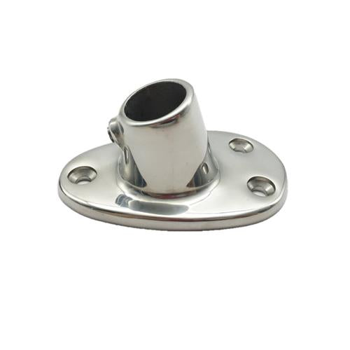 Hollex vlaggenstokhouder 19mm rvs316 70°