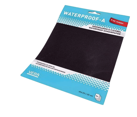 Schuurpapier waterproof middel (5 vel)