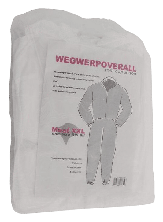 Wegwerp overall XXL (one size fits all)