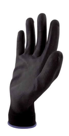 Schilderhandschoen PU-soft zwart XXL (paar)