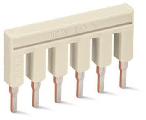 Wago kambrug voor rijgklem 6V raster 6,2mm