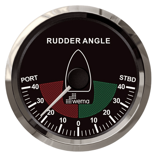 Roerstand instrument 85mm 0-5K silverline