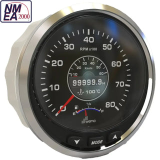Multifunctioneel display rond 3" NMEA2000