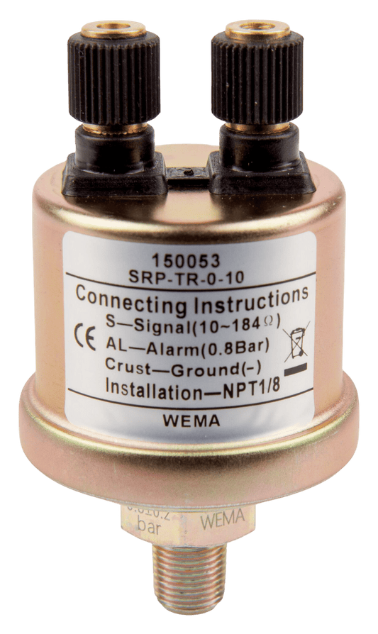 Sensor oliedrukmeter SRP 10psi 1/8