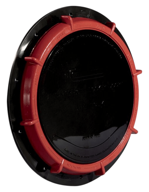 LD4000 Tankdeksel 180mm zwart