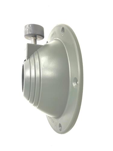 Zwaardvis tafelbladdrager kunststof ø40mm grijs