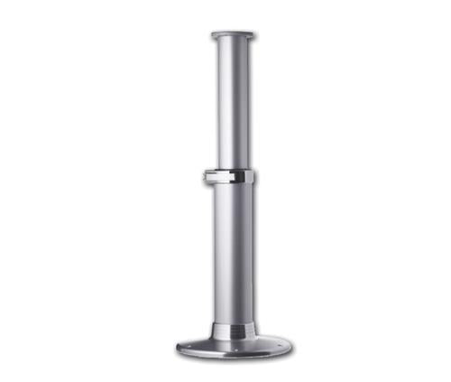 Zwaardvis tafelonderstel Triton 2D ø76/60mm H510-850 mm, voet dia 250mm