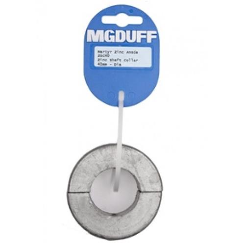 MgDuff ringanode zink ø40mm
