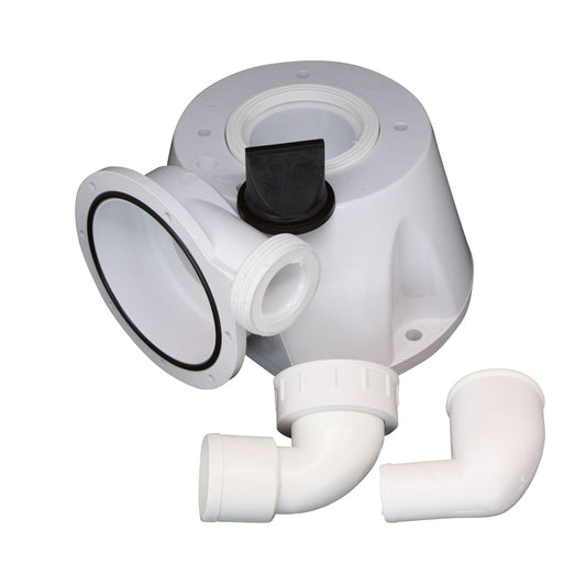 Basis elektrisch toilet met pakking