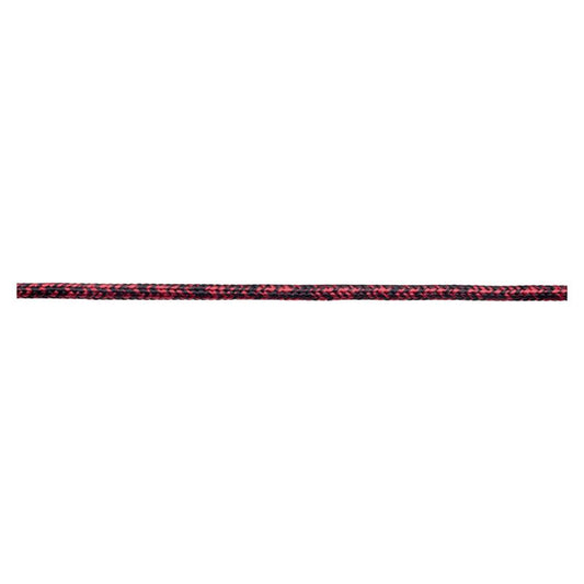 Allround UHMWPE lijn met polyester mantel rood/zwart 3mm 50m