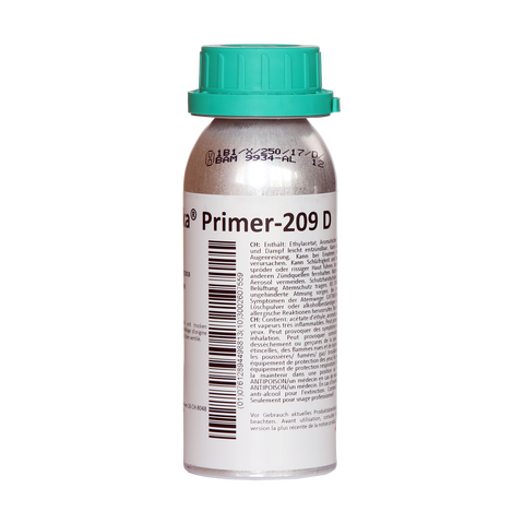 Sika Primer-209 D 30 ml zwarte hechtprimer voor kunststof en lak