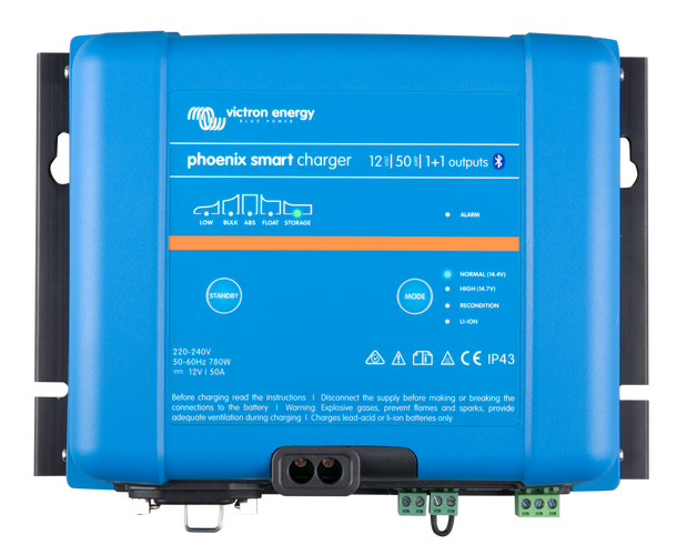 Victron acculader Phoenix Smart IP43 12/50 (1+1)