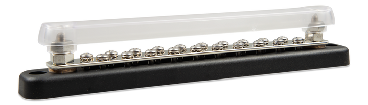 Victron DC Busbar 150A 2P met 20 schroeven en afdekkap