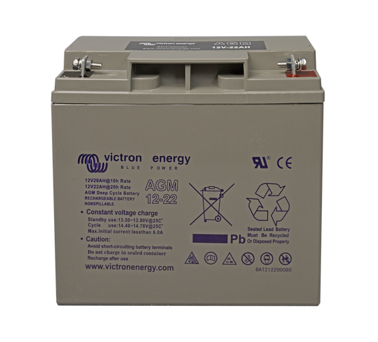 Victron accu AGM Deep Cycle 22Ah