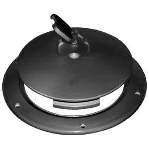 Waterdicht Inspectieluik rond 215 mm Zwart