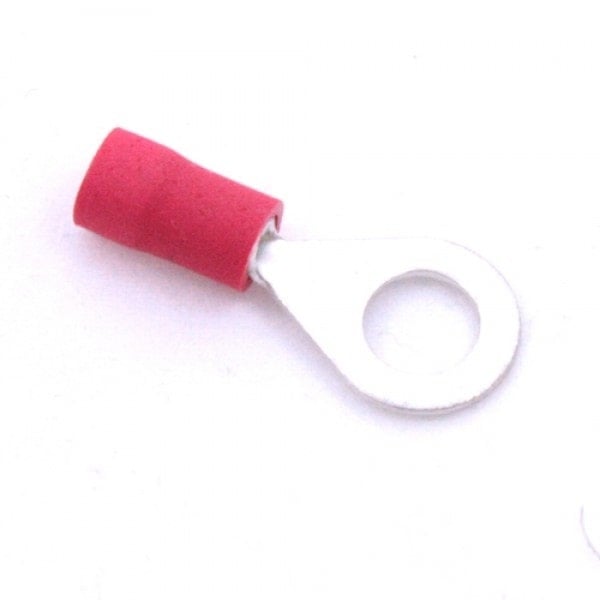 Ringkabelschoen rood