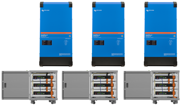 3 fase pakket Pytes 19.Kva - 46kwh