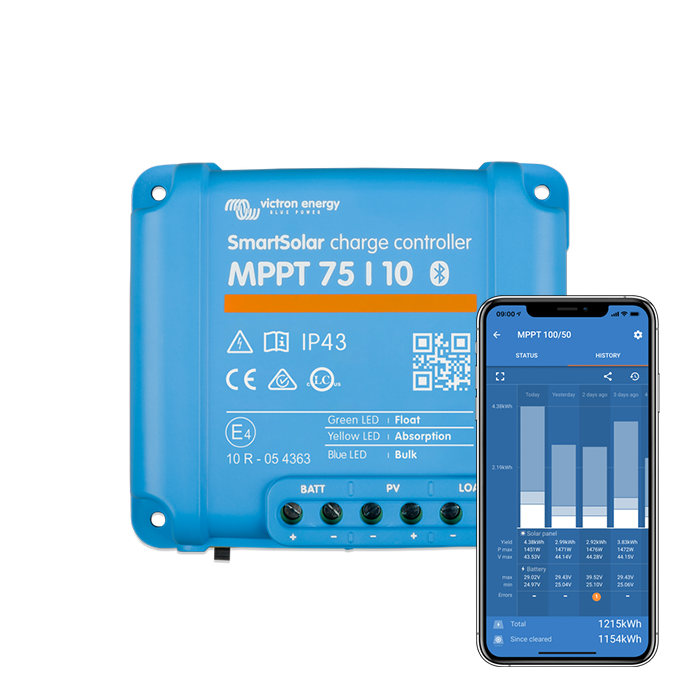 Victron Energy Laadregelaar SmartSolar MPPT 100 / 15 – afbeelding 3