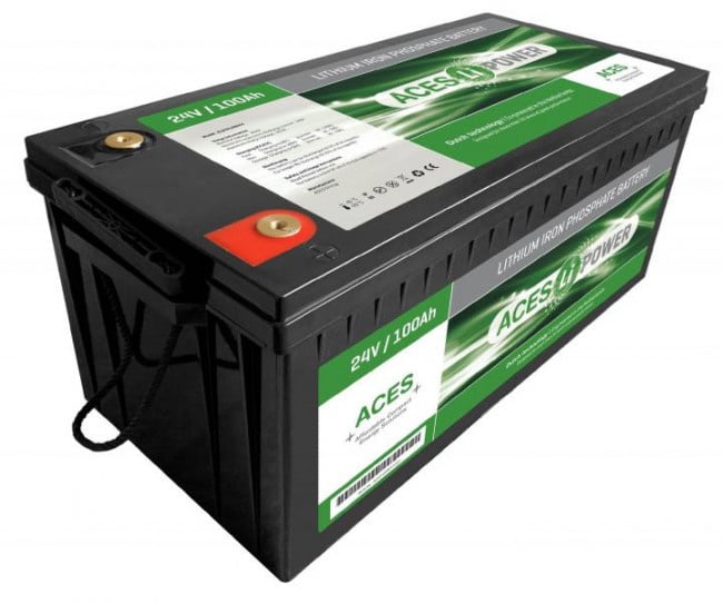 Aces Lithium accu 24V 100Ah