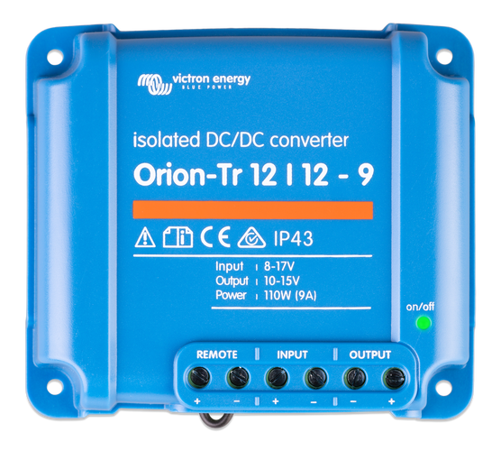 Victron Orion-Tr 12/12-9A 110W omvormer geïsoleerd