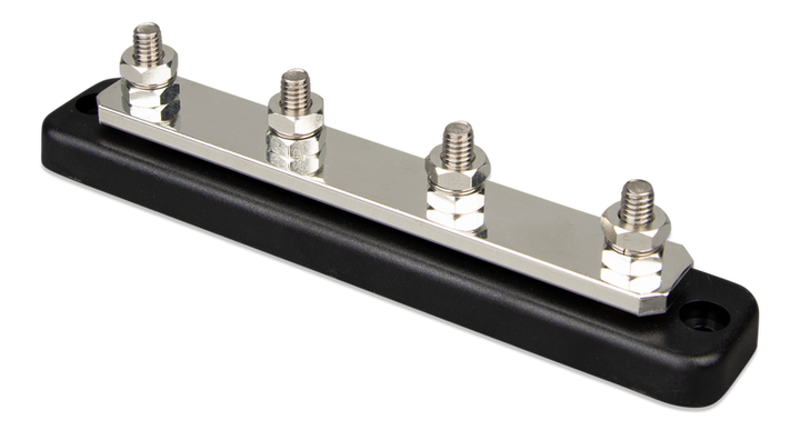 Victron DC Busbar 250A 4P met afdekkap