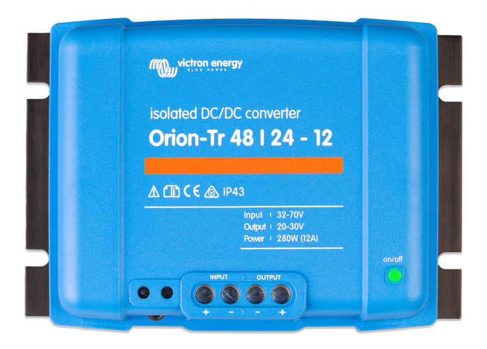Victron Orion-Tr 48/24-12A (280W) omvormer geïsoleerd