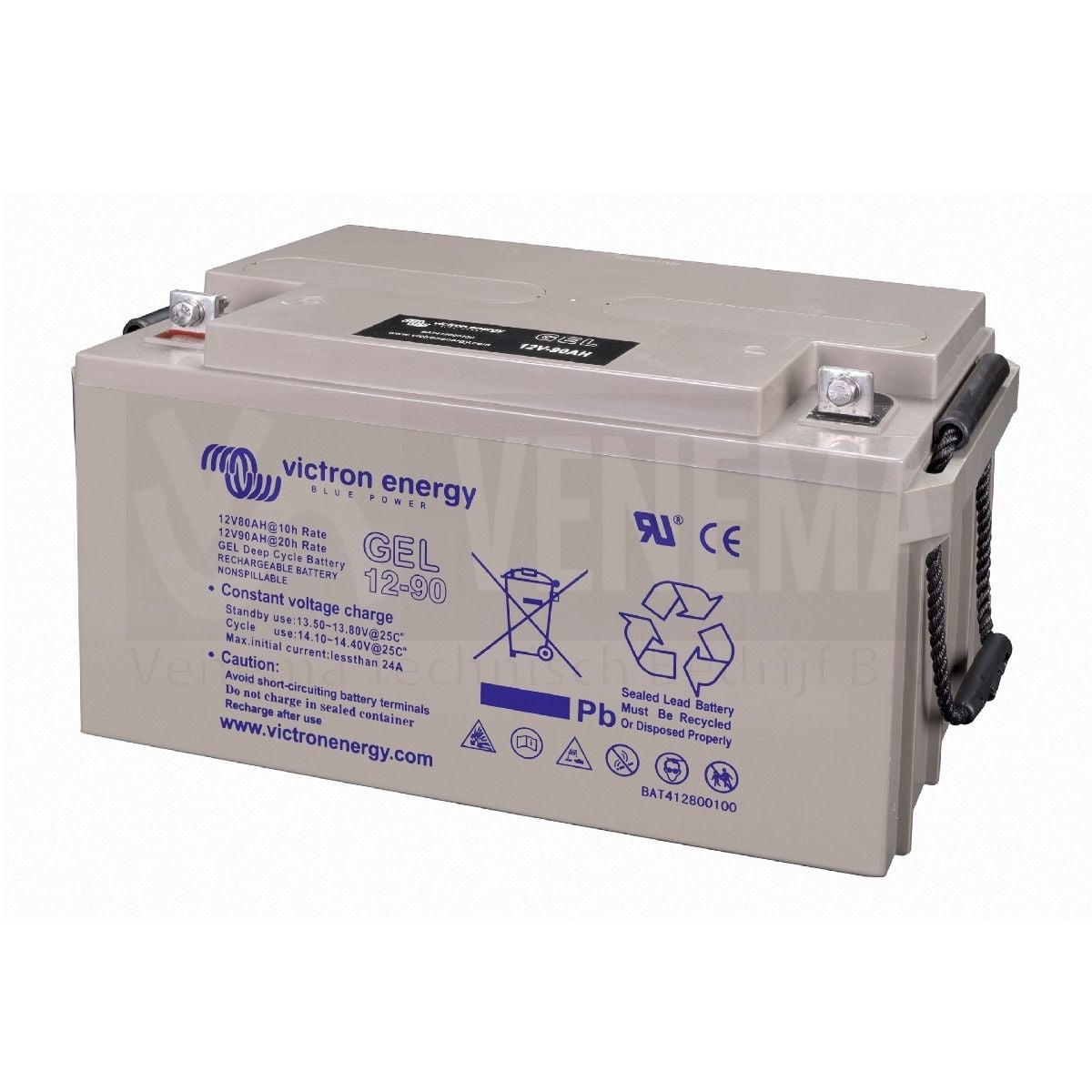Victron GEL accu Deep Cycle 165Ah