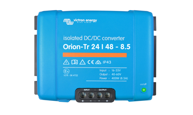 Victron Orion-Tr 24/48-8,5A (400W) omvormer geïsoleerd