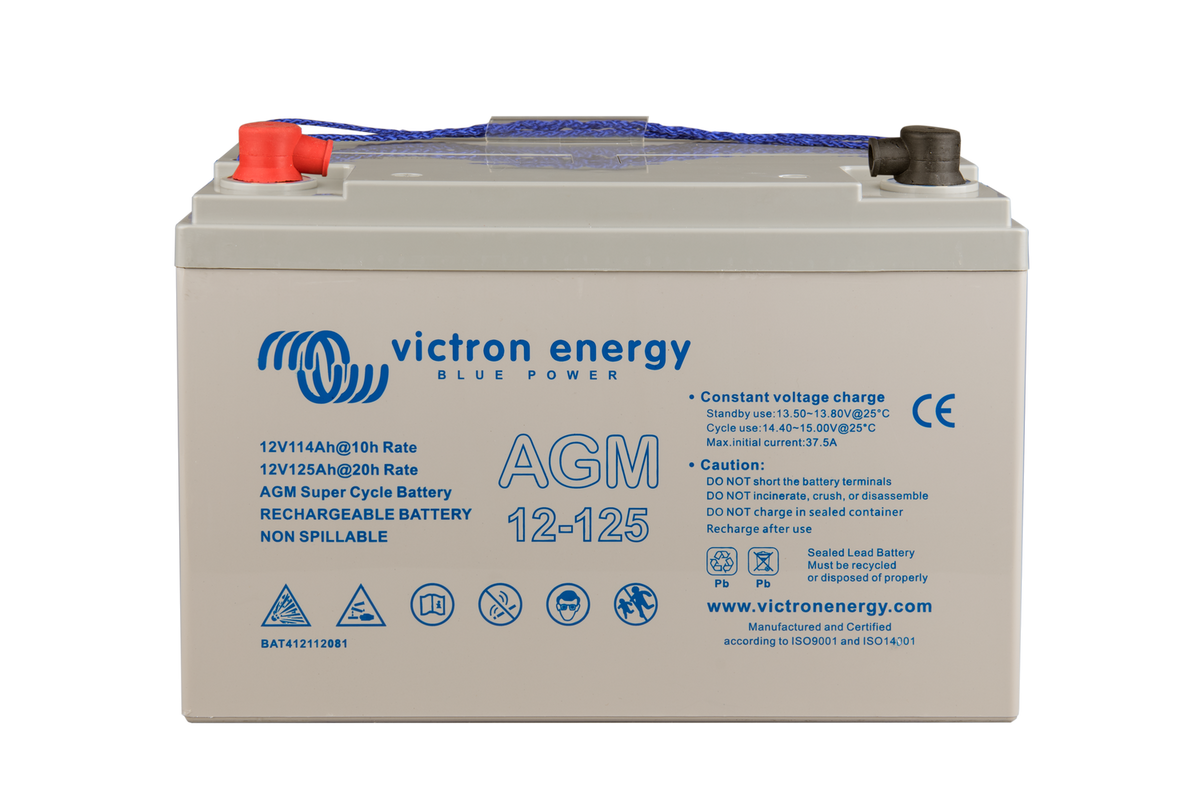 Victron AGM Super cycle 12V 125Ah