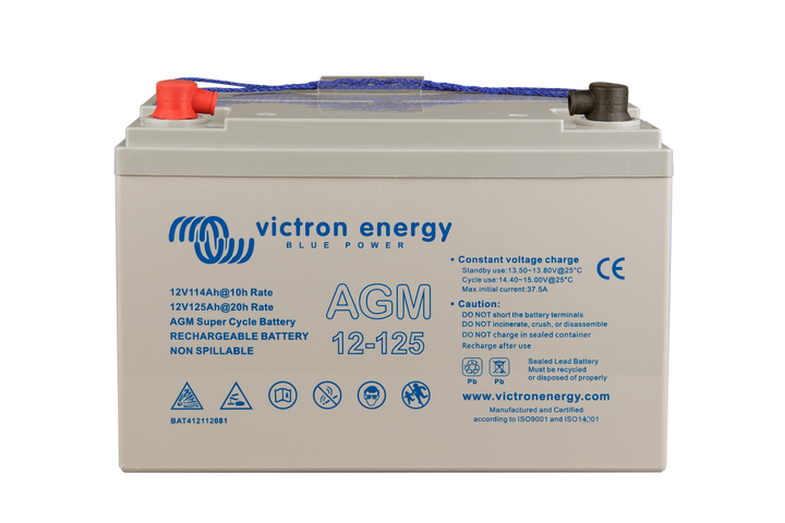 Victron AGM Super cycle 12V 125Ah
