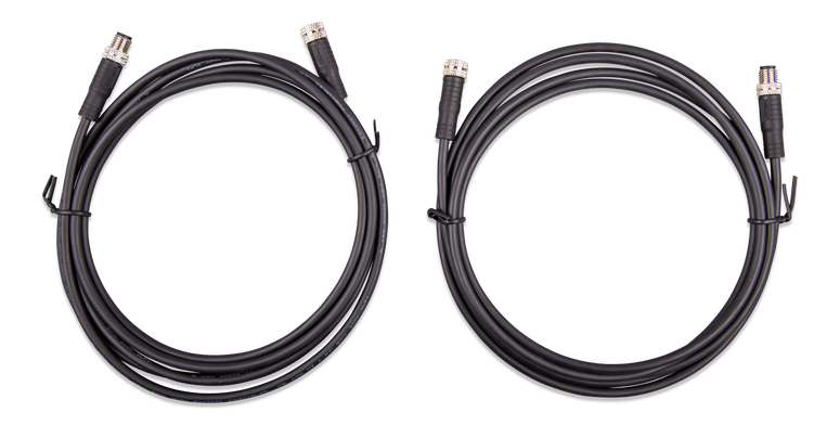 Victron Ronde M8-connector Mannelijke / Vrouwelijke 3-polige kabel Ronde M8-connector vrouwelijke 3-polige kabel